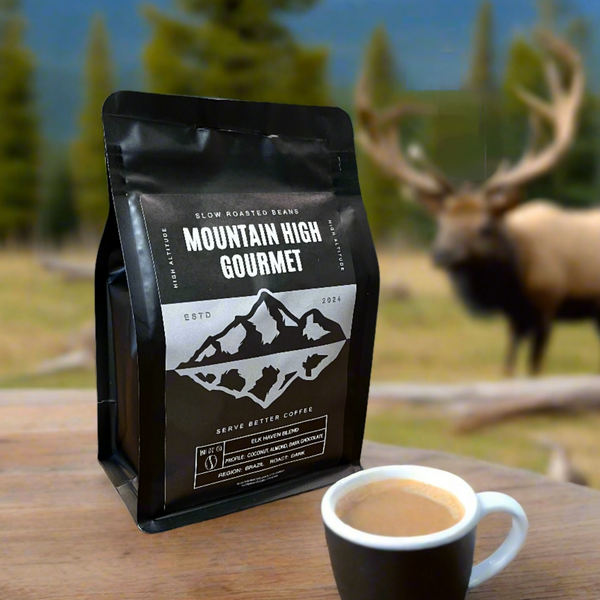 Elk Haven Blend - Coconut, Almond & Dark Chocolate Infused 12oz